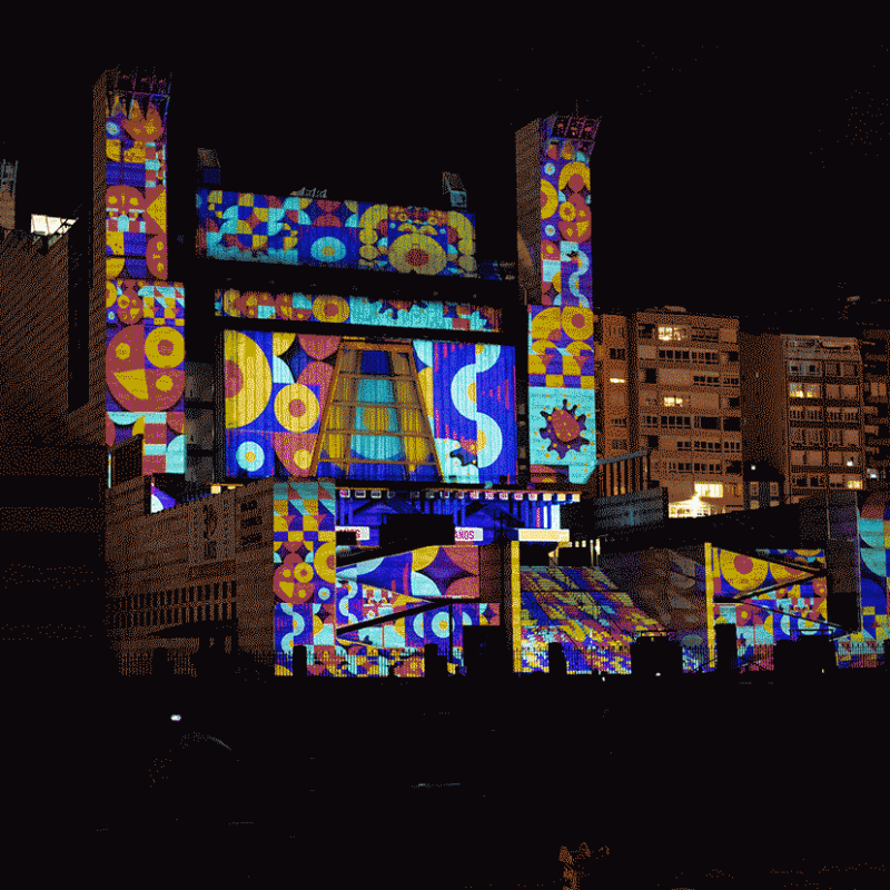 Video Mapping de Arte Digital