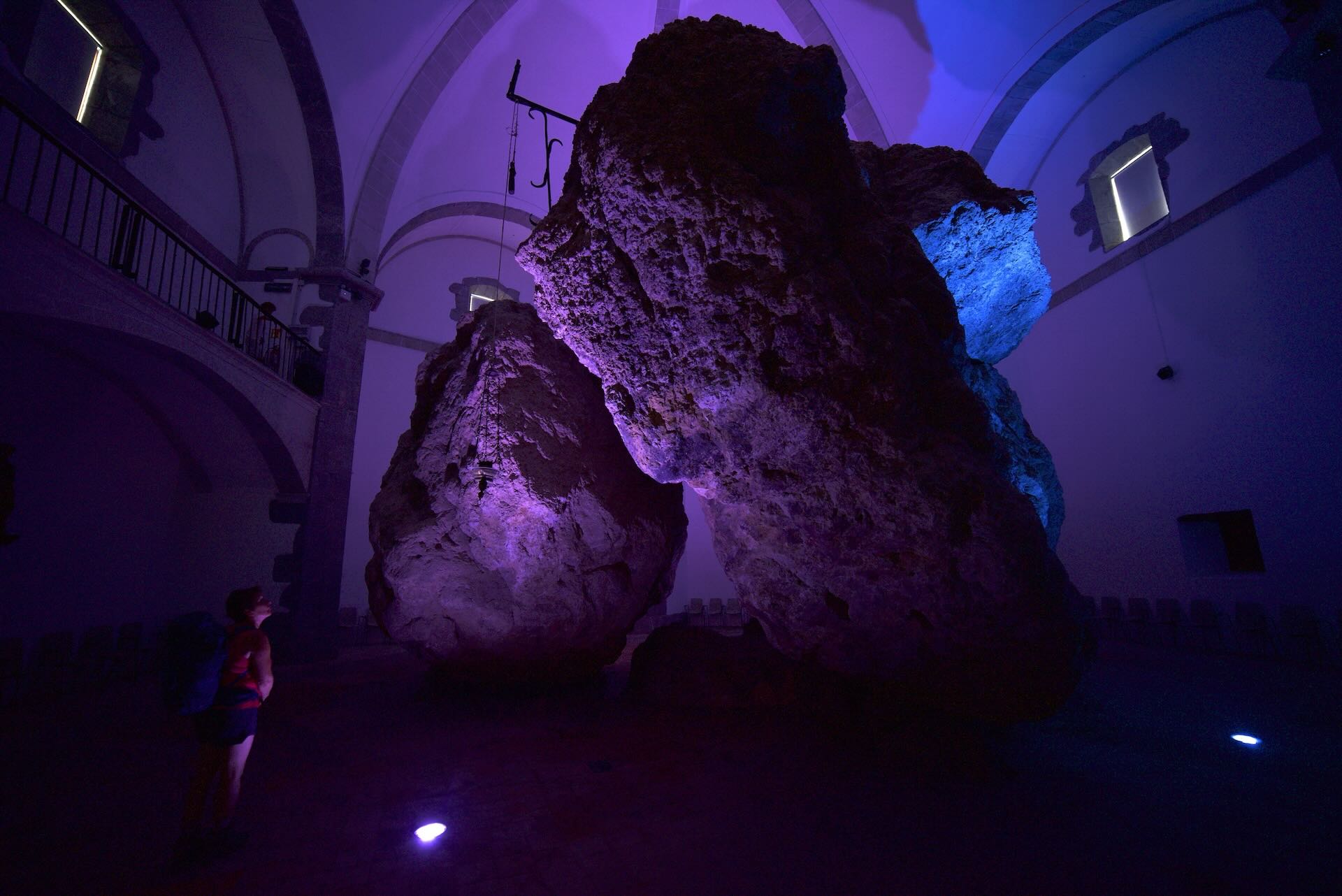 Instalación artística de Luz y Sonido en la Ermita de Arretxinaga