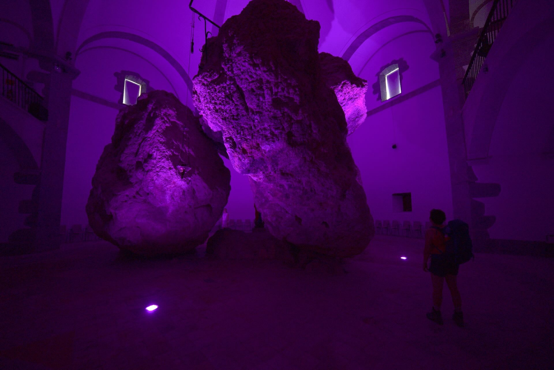 Instalación artística de Luz y Sonido en la Ermita de Arretxinaga