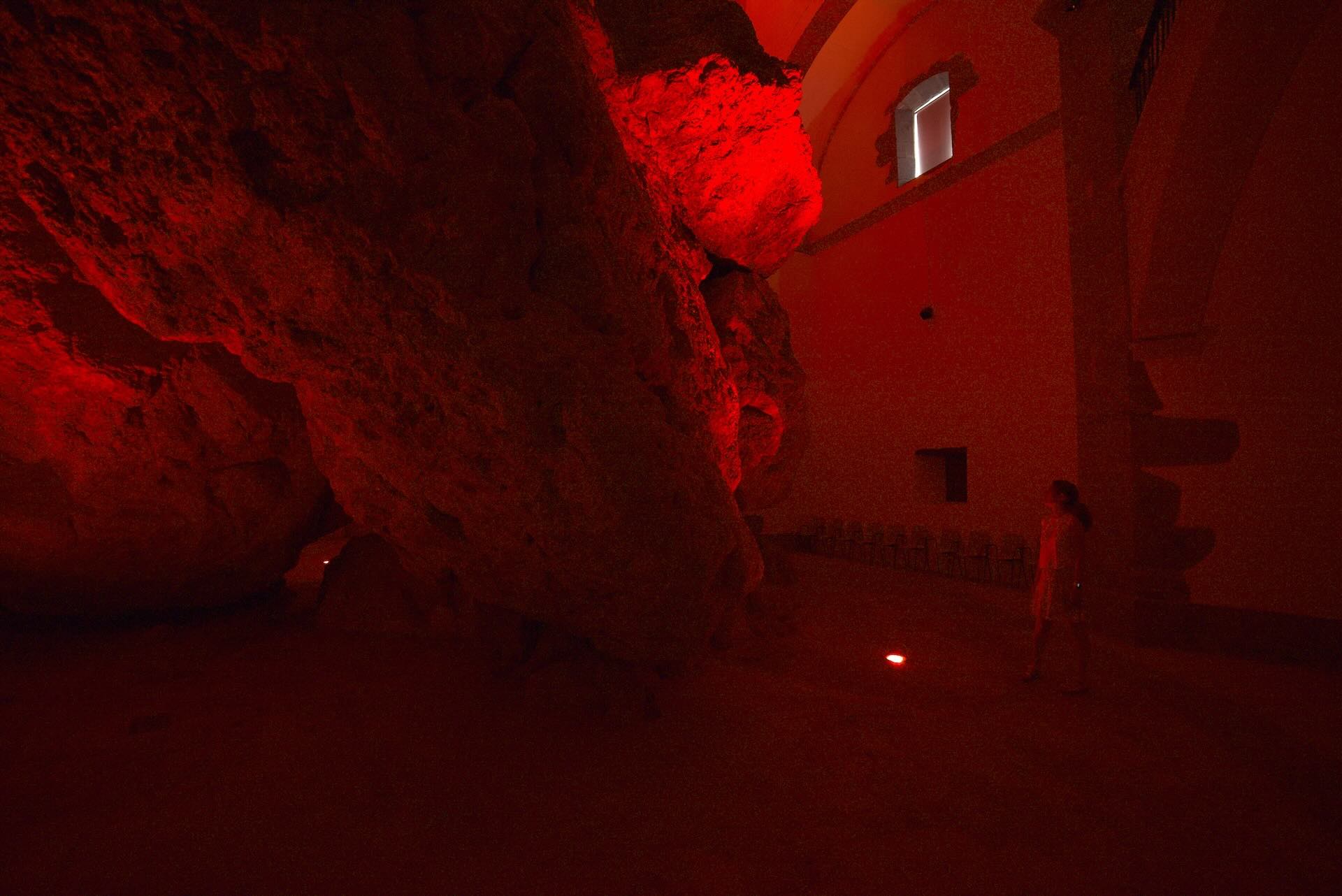 Instalación artística de Luz y Sonido en la Ermita de Arretxinaga